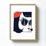 Affiche-Parisienne-Lunettes