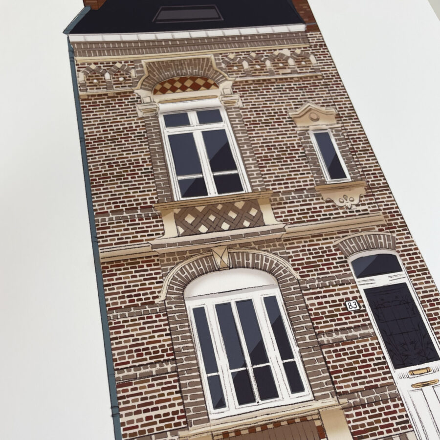 Portraits de Maison - Une illustration sur mesure de votre lieu de vie – Image 2