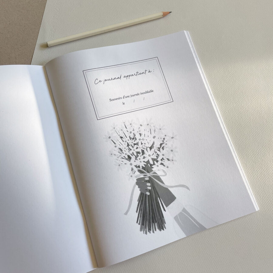 NOUVEAU Grand Cahier - Le Journal de la Mariée – Image 2