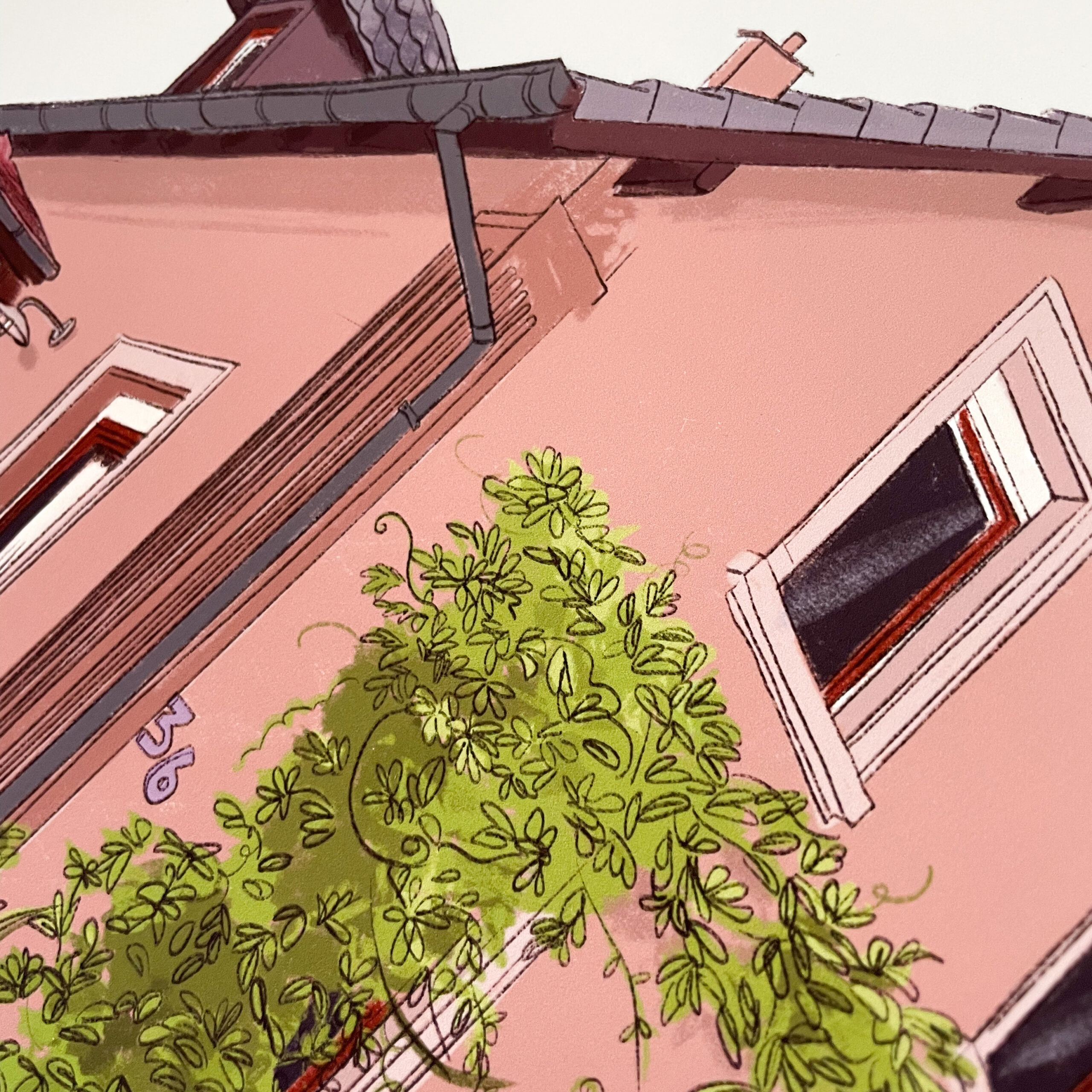 Portraits de Maison - Une illustration sur mesure de votre lieu de vie – Image 4