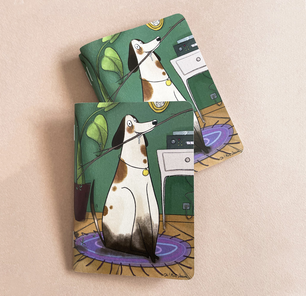 Carnet de poche illustré - Le Chien Joueur – Image 3