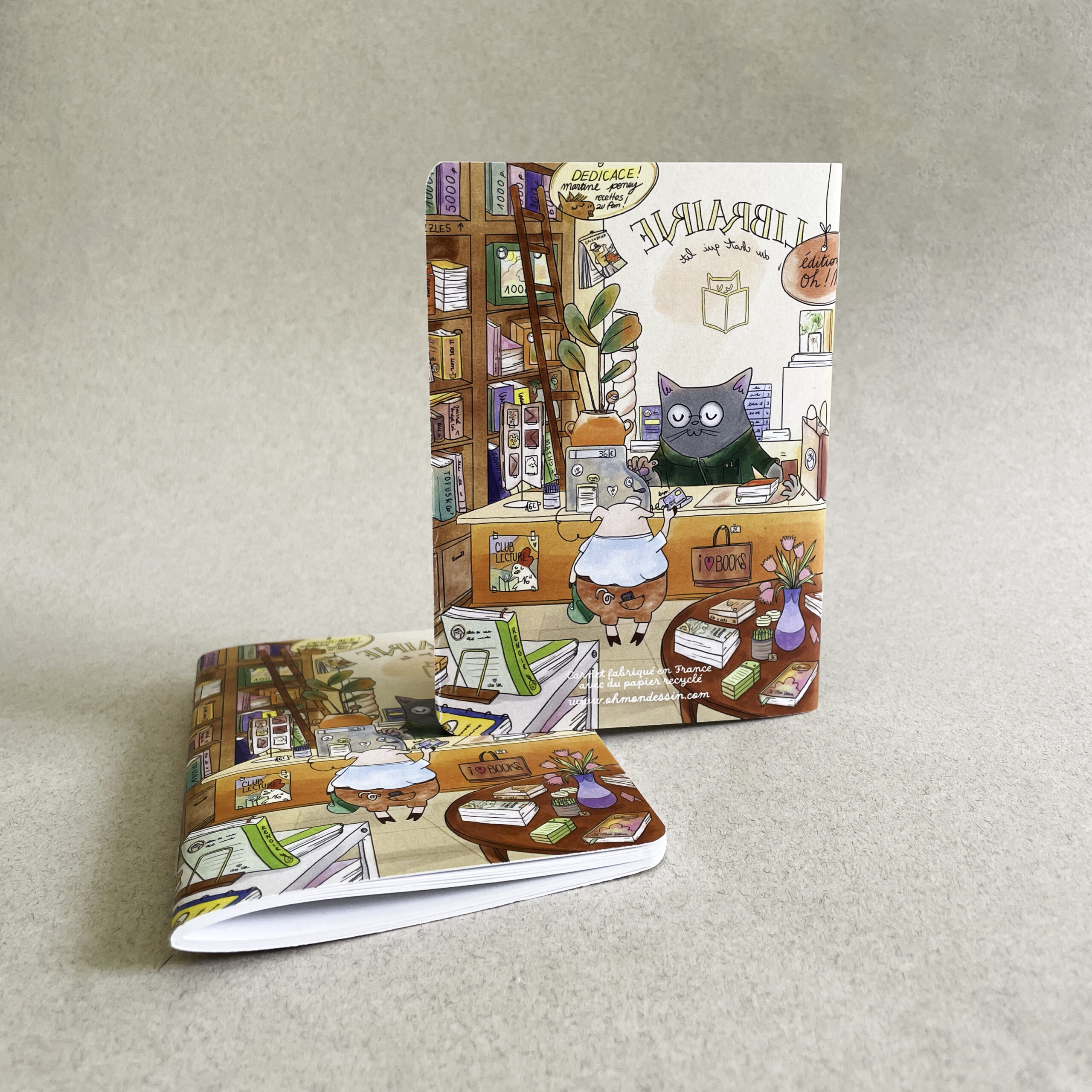 carnet de poche le Libraire